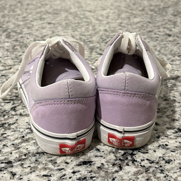 Vans Light Purple and White Shoes - Picture 2 of 5